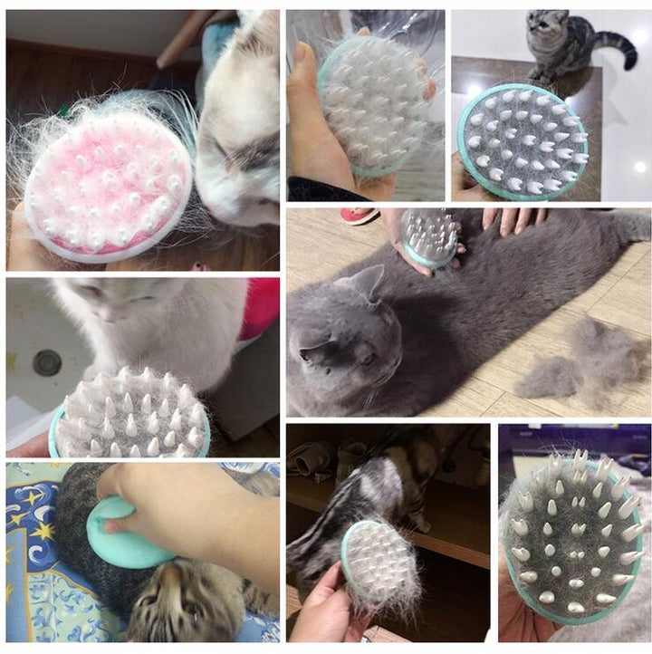 Transform Bath Time with Our Pet Massage Bath Grooming Shower Brush